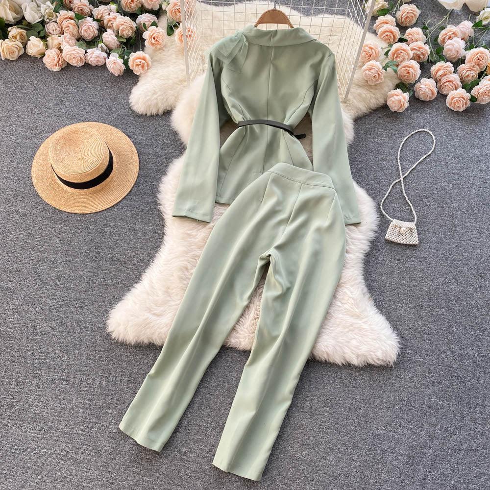 Women Business Suit Two Piece Set - 24th Spoke