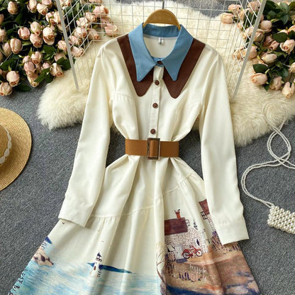 Sawyer Swing Long Dress - 24th Spoke