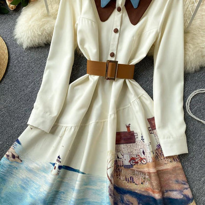 Sawyer Swing Long Dress - 24th Spoke