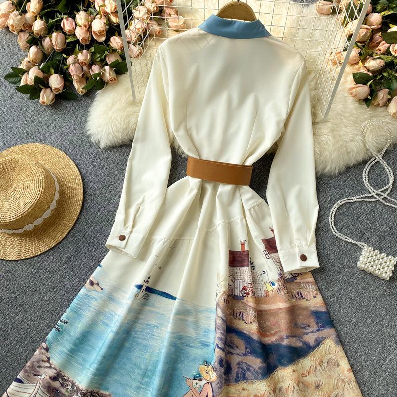 Sawyer Swing Long Dress - 24th Spoke