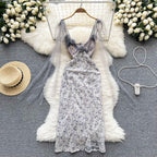 Willa Mesh Tie Dress - 24th Spoke