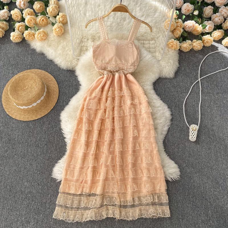 Julianna Tiered Lace Dress - 24th Spoke