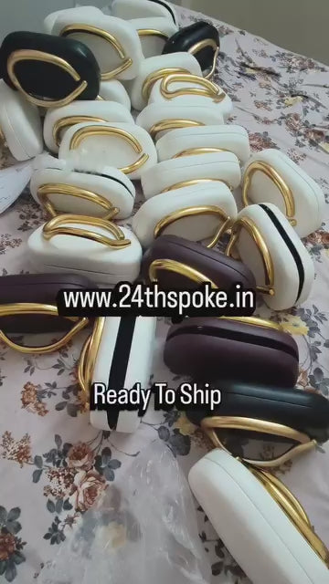 Original Zara Retro Metal Handle Bag