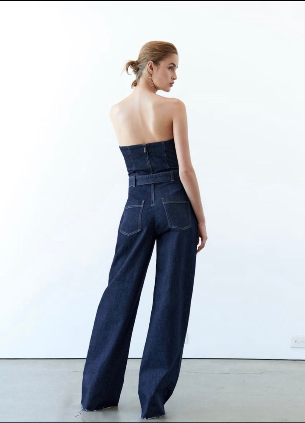 Eva Summer Denim Jumpsuit