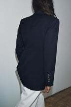 Helena Fitted Buttoned Blazer