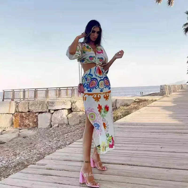 Amber Linen Summer Dress