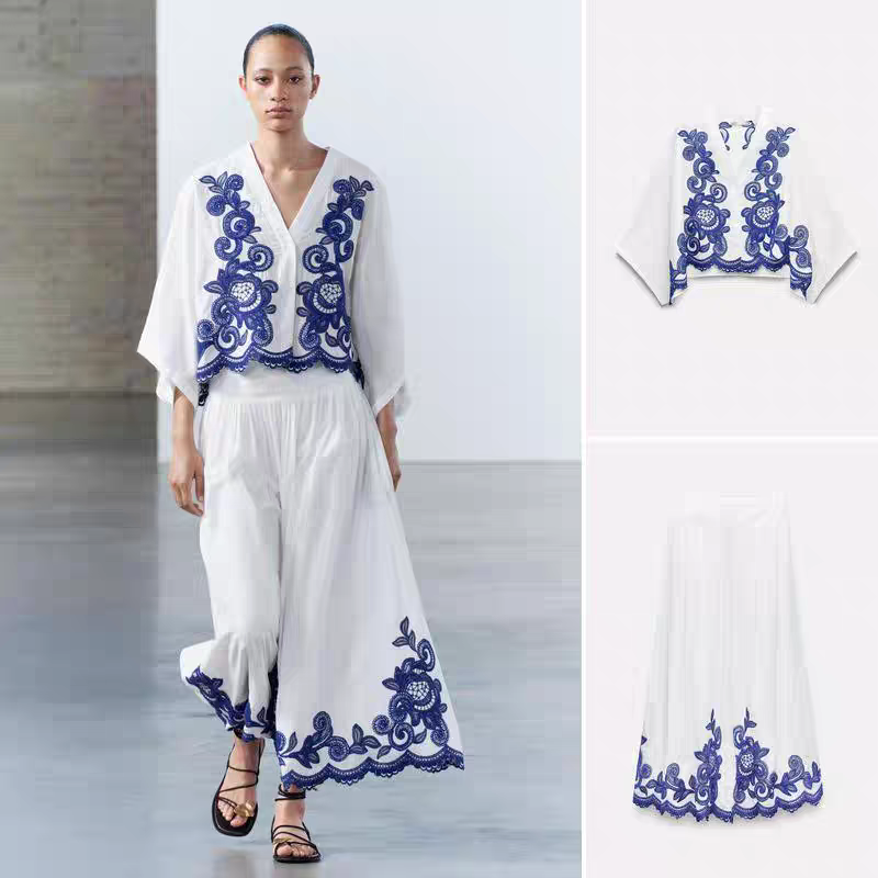 Jennifer Summer Two Piece Stylish Dress