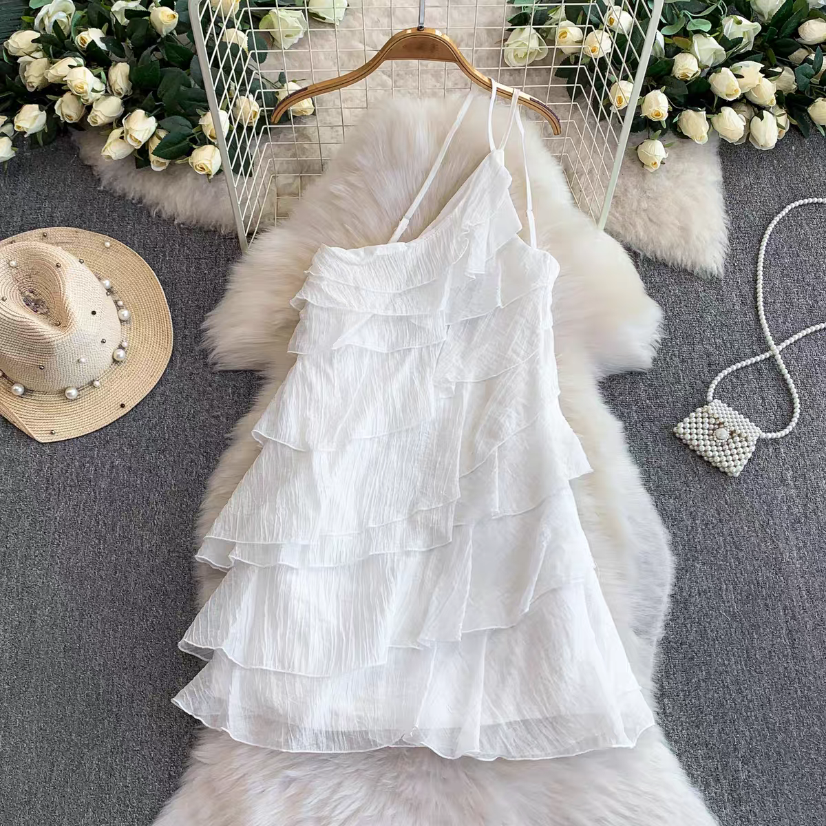 Natalia Summer Ruffle Dress