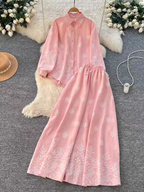 Rihanna Summer Two Piece Set