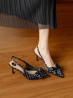 Zooey Polka Dot Heels