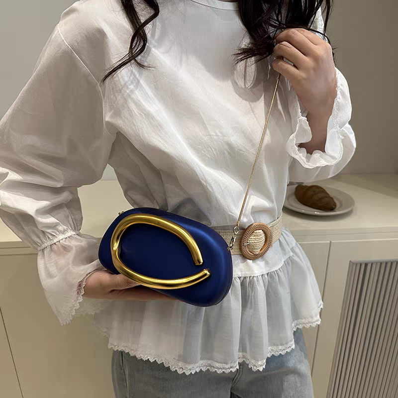 Original Zara Retro Metal Handle Bag