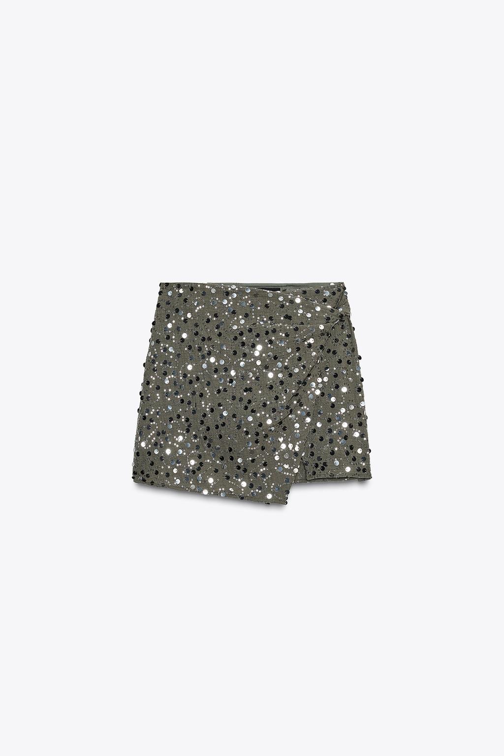 Jessica Zara Party Sequins Skirt