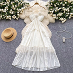 Ana Summer Luxury Mesh Long Dress