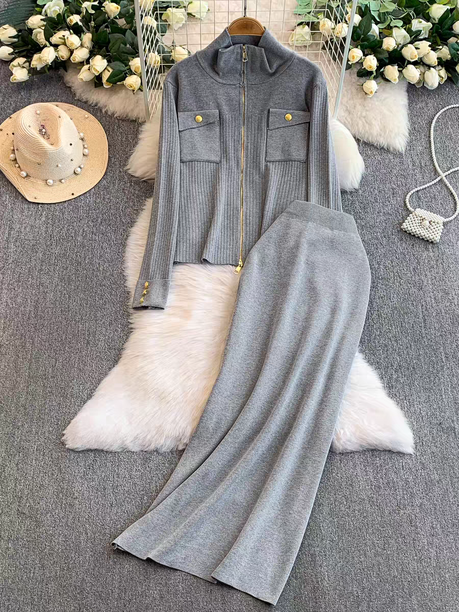 Rihanna Winter Coord Set