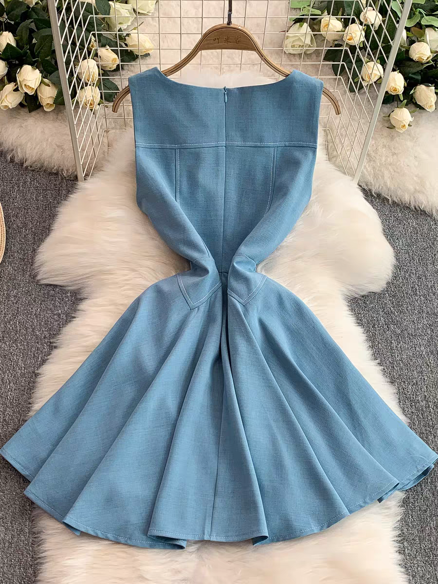 Malin Summer Denim Dress