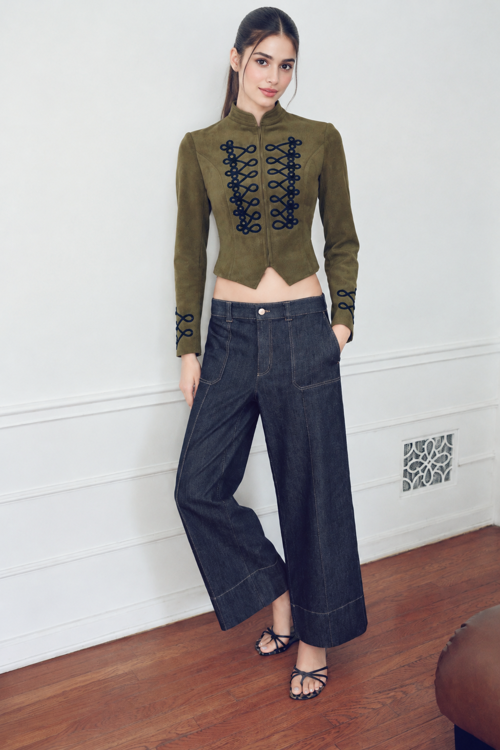 Hilarie Zara Suede Jacket