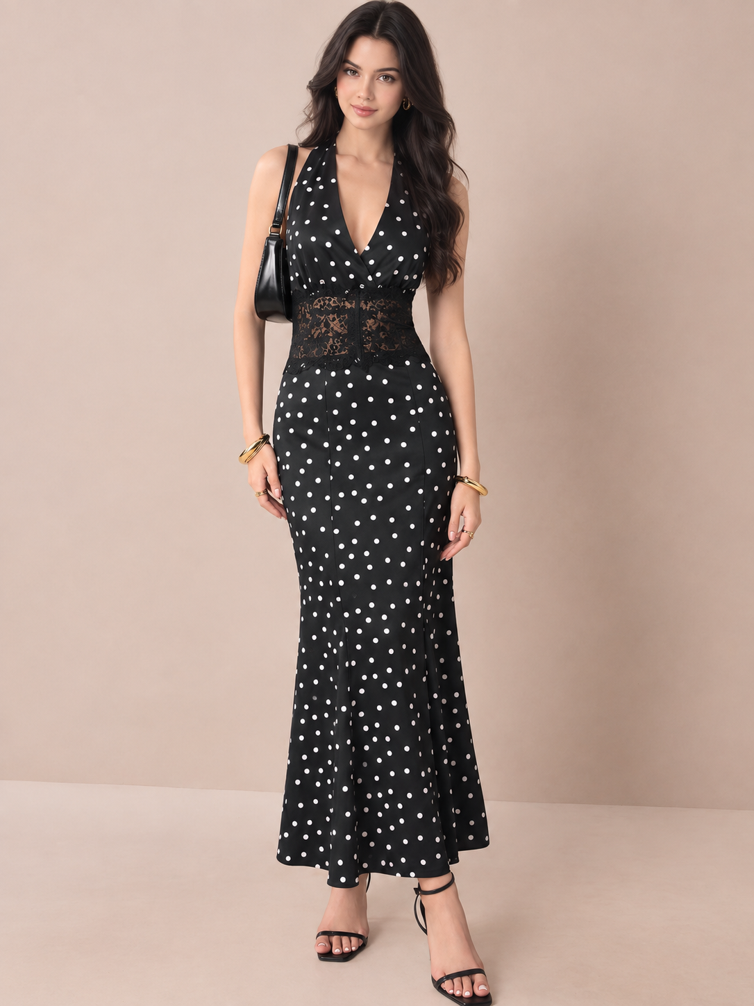 Diane Polka Dot Dress