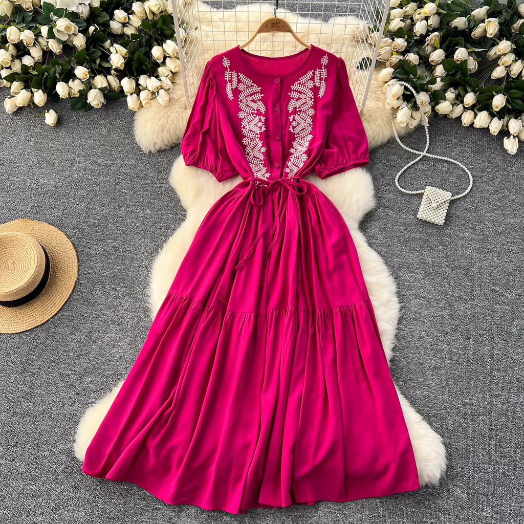 Kate Summer A Line Big Wing Dress - 24th Spoke