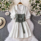 Kim Summer Denim Two Piece Set