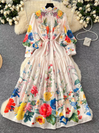 Marie Summer Long Elegant Dress - 24th Spoke