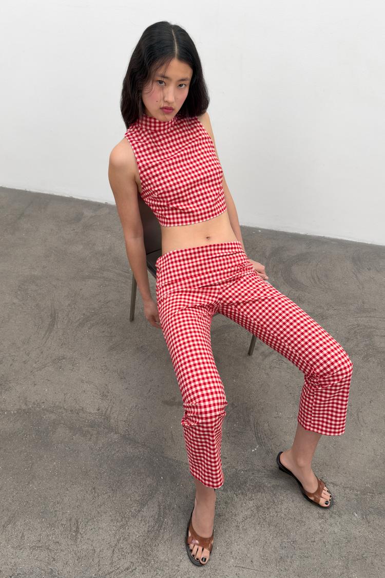 Rachel Summer Plaid Set