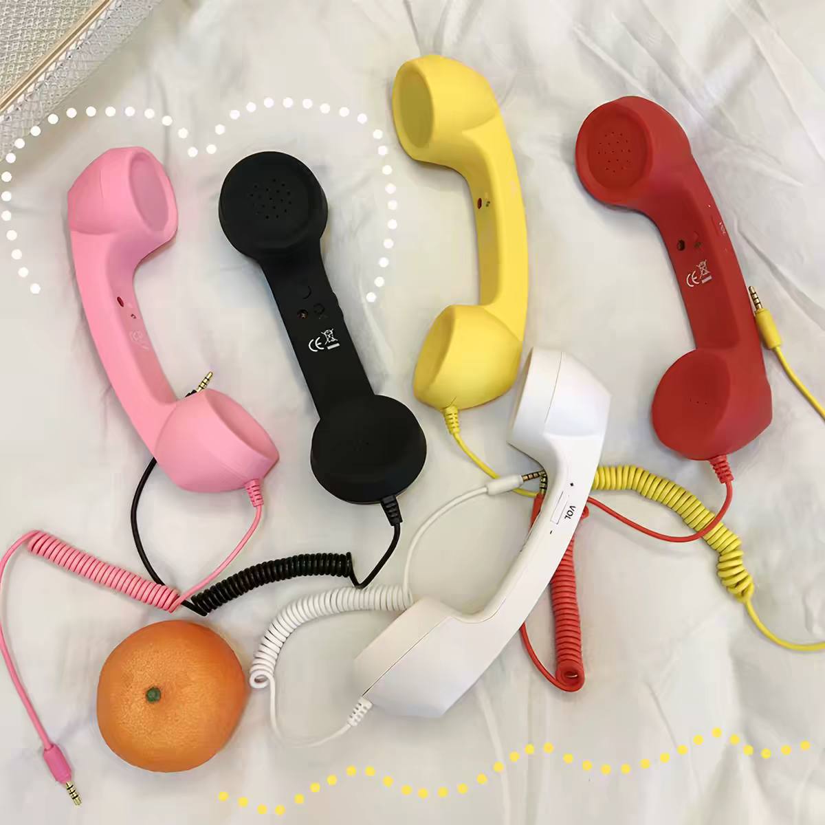 Trendy Retro Phone Handset