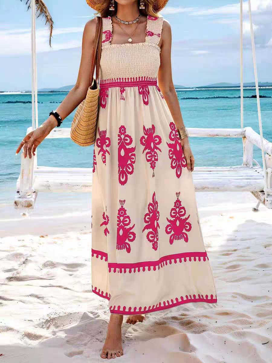 Natalie Summer Vacation Beach Dress