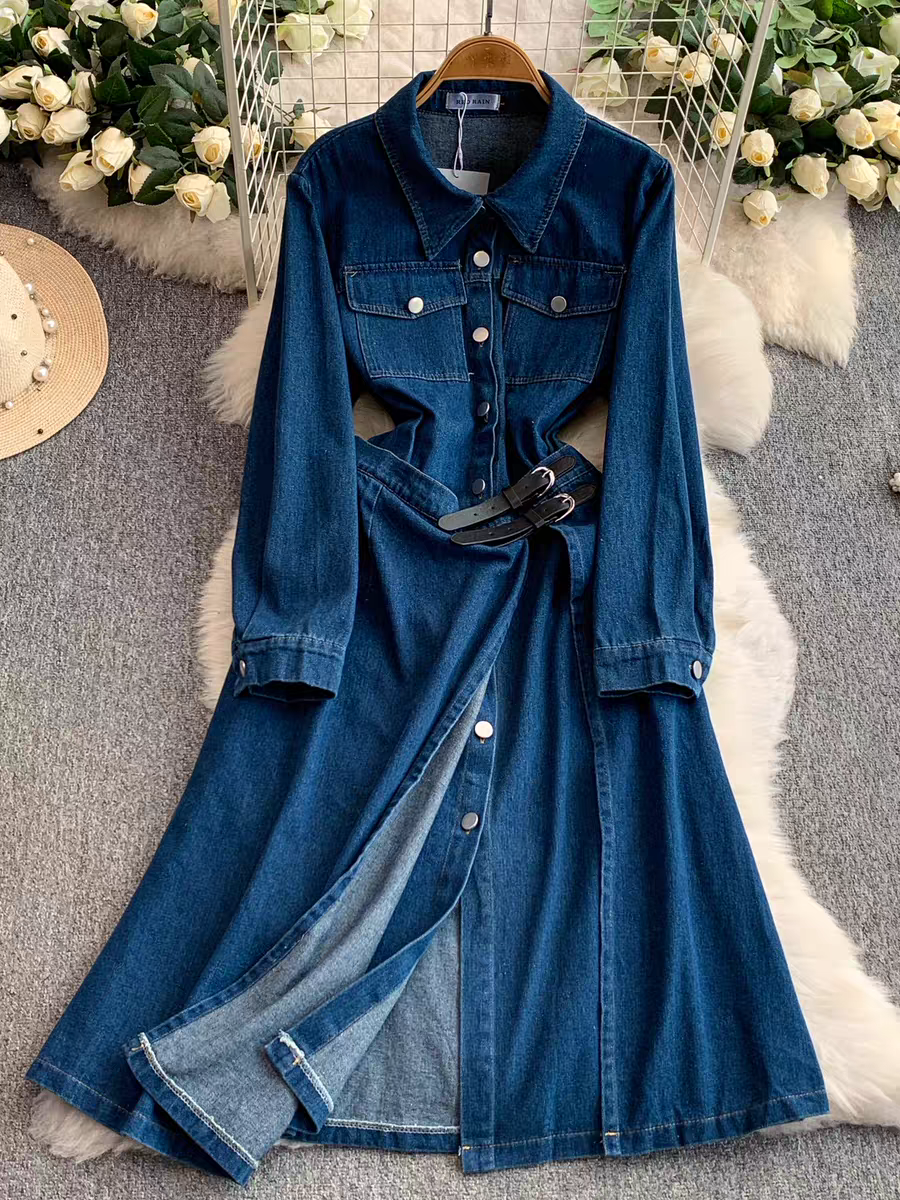 Alicia Denim Dress