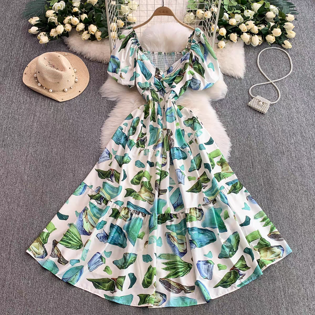 Marie Summer Beach Vacation Dress - 24th Spoke