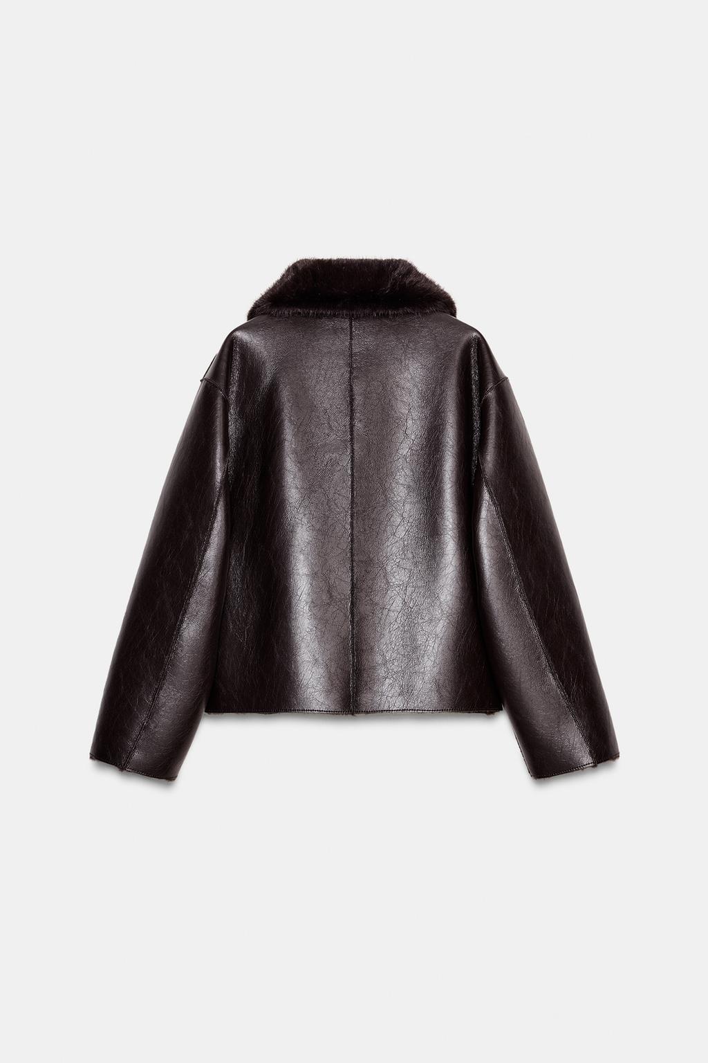 Alison Winter Reversible Leather Jacket