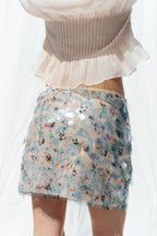 Zara Viral Coin Sequins Skirt