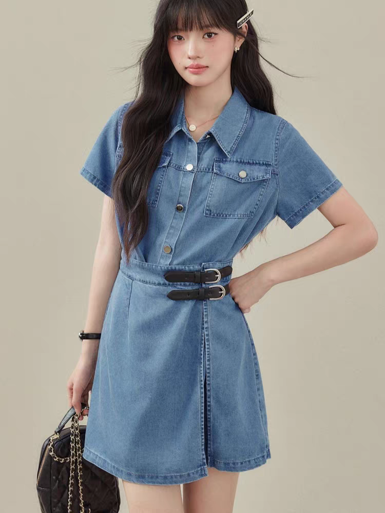 Diane Summer Denim Dress - 24th Spoke