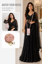I Phone Cover With Wallet & Sling, Crossbody Handbag