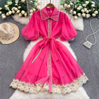 Rachel Summer Retro  Mid Length Dress - 24th Spoke