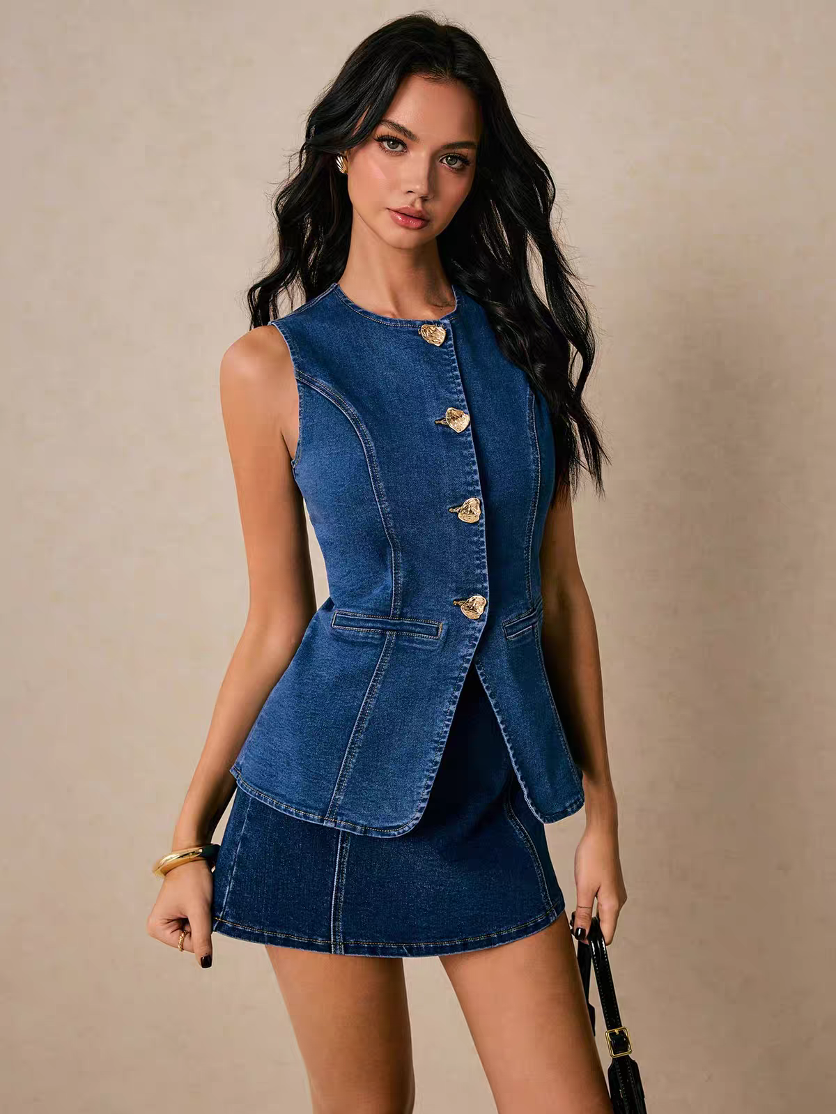 Alison Summer Denim Set