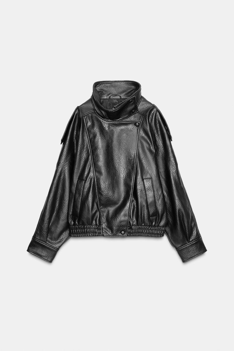 Zara Winter Leather Jacket