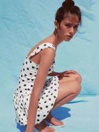 Rachel Summer Polka Dot Dress - 24th Spoke