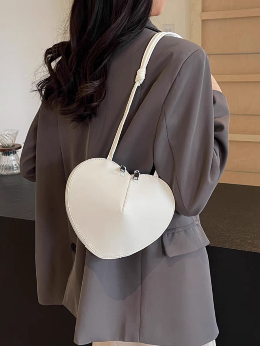 Heart Shaped CrossBody Bag