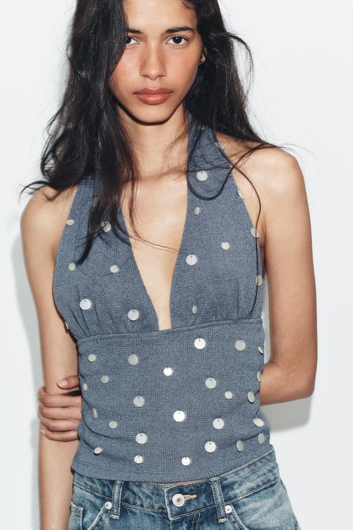 Rihanna Summer Halter Top