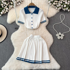 Marie Summer Two Piece Set Dress