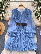 Kirsten Ruffle Summer Dress - 24th Spoke