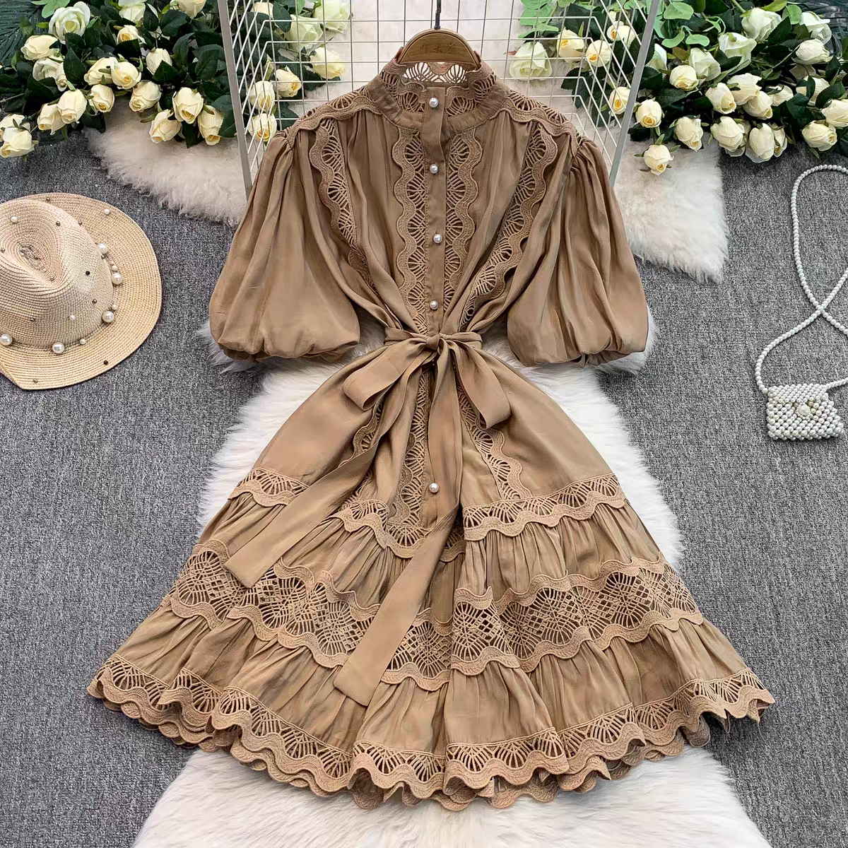 Ashley Summer Retro Dress - 24th Spoke
