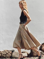 Claire Summer Dress With Belt