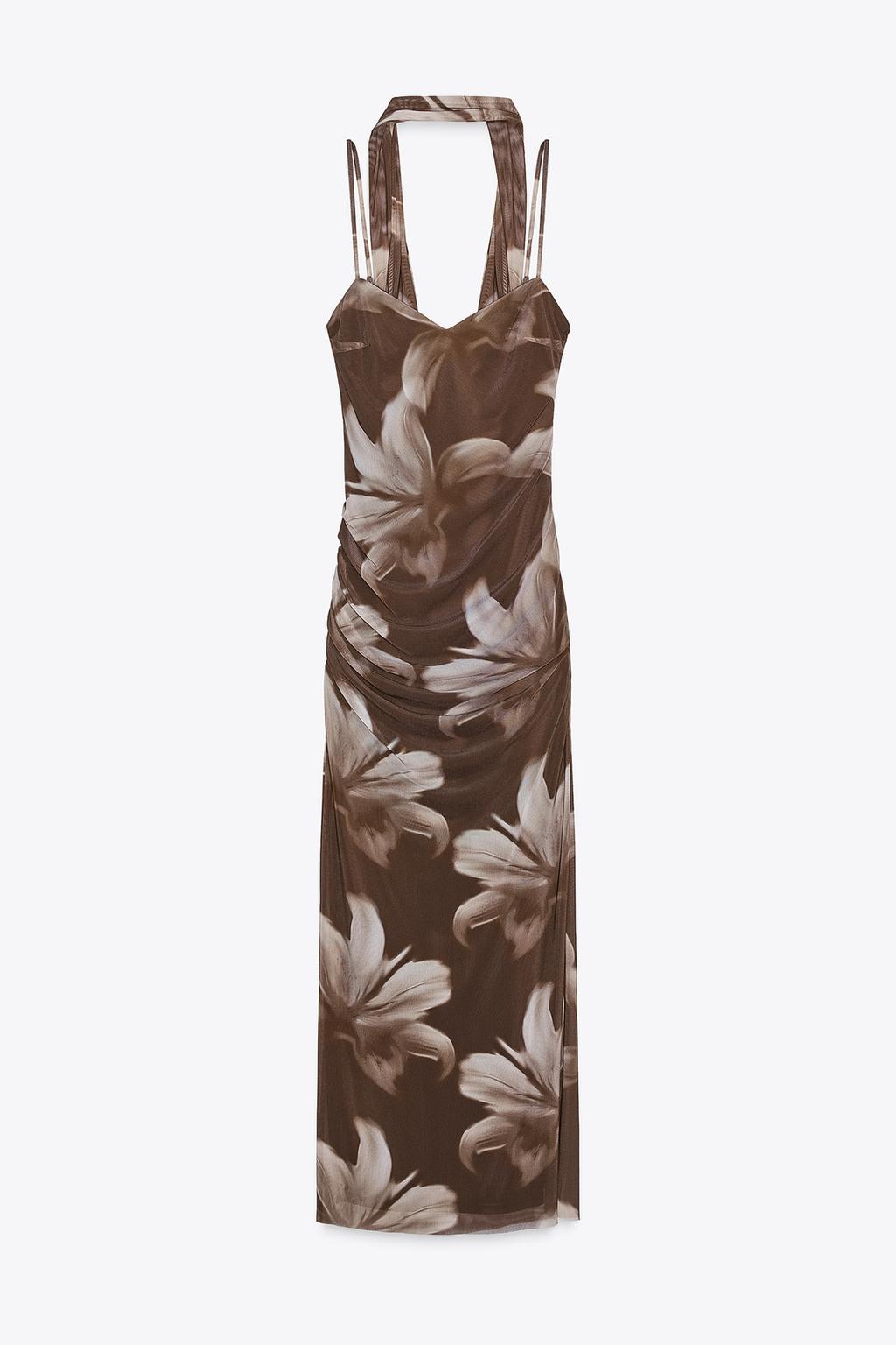 Alicia Zara Silk Midi Dress
