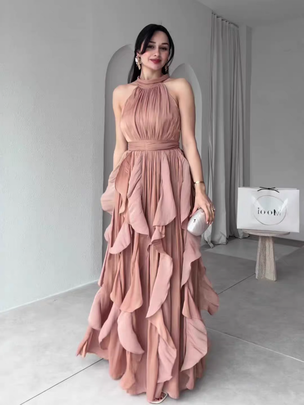 Keira Ruffle Dress