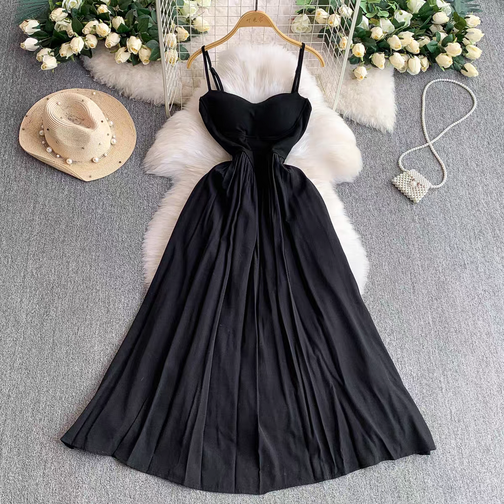Kate Summer Padded Long Dress - 24th Spoke