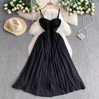 Kate Summer Padded Long Dress - 24th Spoke