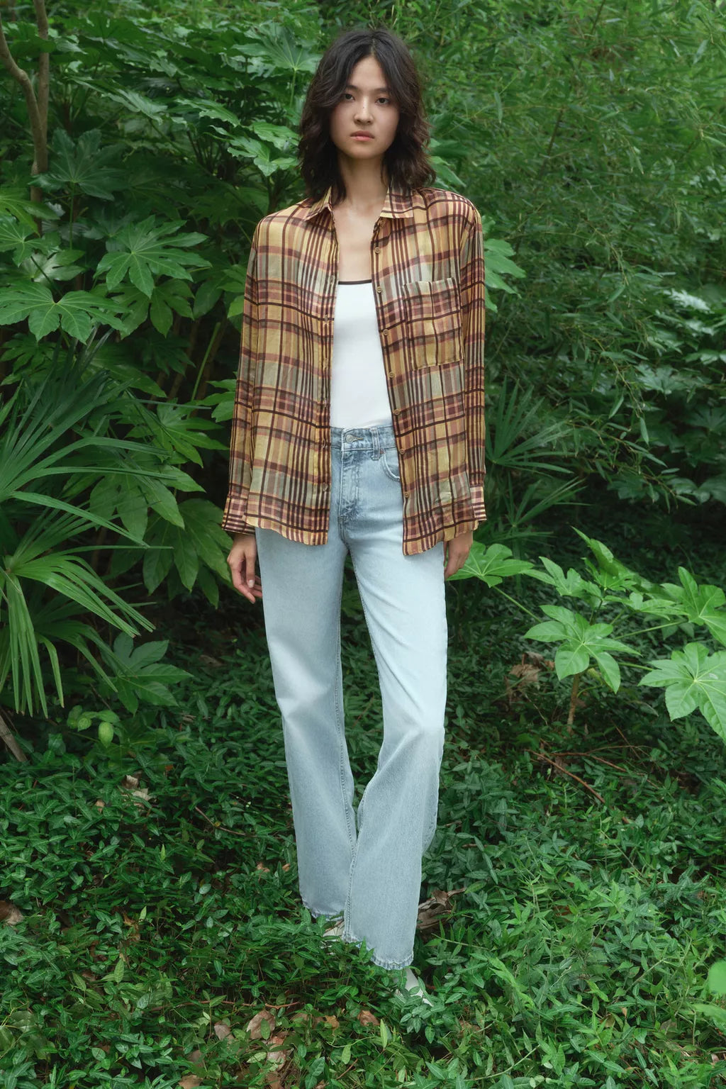 Scarlett Summer Plaid Shirt