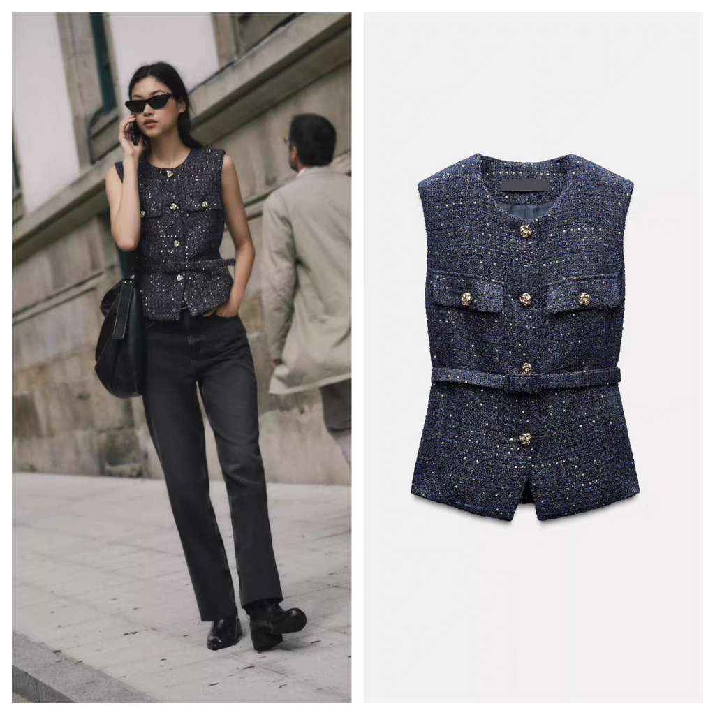 Alexis Summer Stylish Jacket With Belt