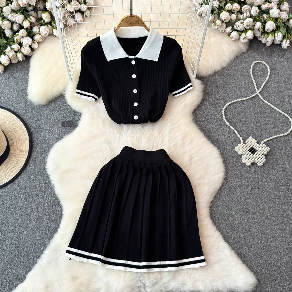Marie Summer Two Piece Set Dress